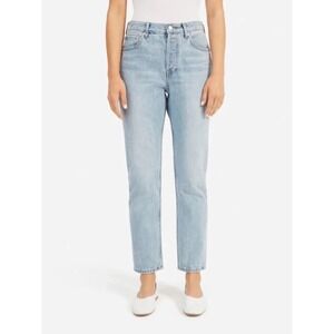 Everlane The 90s Cheeky Jean in Light Wash Blue Organic Cotton | Size 26 Ankle